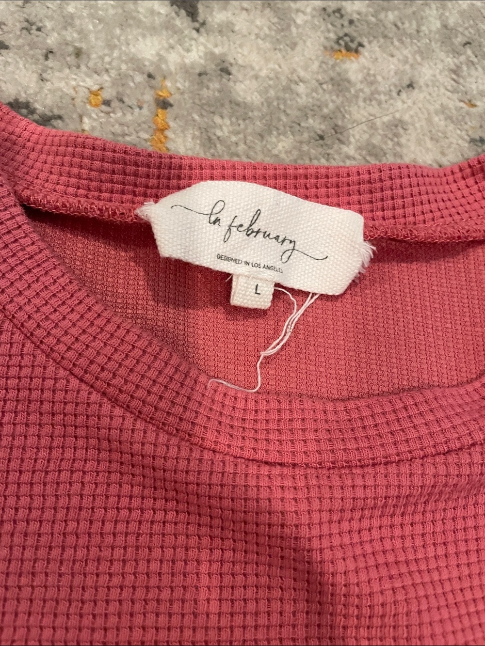 Pink Ruffle Sleeve Short Sleeve Tee - Picture 2 of 6
